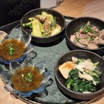 酒菜 原始焼き 竹さき - ３種の２