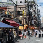 浅草もんじゃ かのや - 下町感と大勢の観光客