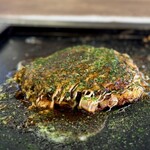 浅草もんじゃ かのや - ヽ(●´∀`)ﾉ゜見事なふっくらお好み焼き