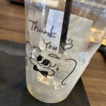 ONE COFFEE - カップに店員さん手書きのイラスト