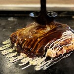 浅草もんじゃ かのや -  (º ﾛ º๑) むむむ！このソースの味は食べたことあるやつや
      神戸のソースちゃうかなぁ、、、うまい！