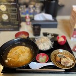 中華gathering ヤマノフドウ - 天津飯セット@1,200円