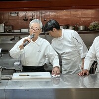 銀座ろくさん亭 - 料理実演！！