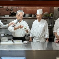 銀座ろくさん亭 - 料理実演！！