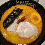 らあめん花月嵐 - 料理写真:嵐げんこつバリ辛らぁめん塩