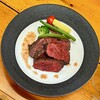 ビストロ オオカミ - 牛ハラミのレアステーキ
