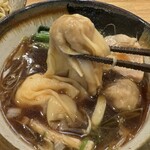 DURAMENTEI - 【限定】つけそば（肉海老ワンタン入り）