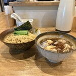 DURAMENTEI - 【限定】つけそば（肉海老ワンタン入り）