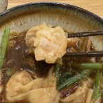 DURAMENTEI - 【限定】つけそば（肉海老ワンタン入り）