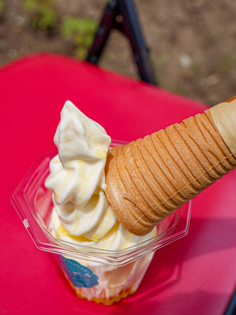 ナポリの青 大町西公園のソフトクリーム｜仙台青葉区