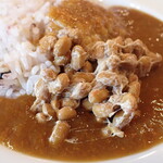 トーコーキッチン - 朝カレー 納豆