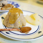 TAPiR - 塩たまごの月餅といちぢくコンポート(4000円で作ってもらったコース)