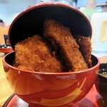 そーすどん - 料理写真:厚切りロース肉　1,800円