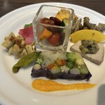 ア ターブル - 前菜盛り合わせ