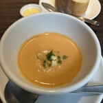 ア ターブル - フレッシュトマトの冷製クリームスープ