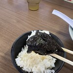 南摂津 魂心家 - 秘技…海苔ライス巻き\(//∇//)\