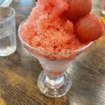 リーフデ・テラス - ふわふわなトマト氷✨️