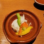 310996970 - お通し（小鯵の南蛮漬け）