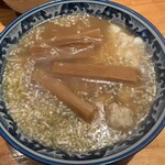 ウミガメ食堂 - タケノコワンタン麺1150円税込、これでこの値段は最近の値上がりしてるラーメンの相場からするとすごく良心的に感じる。