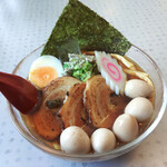 麺カフェ ひまわり - 冷たい醤油ラーメン