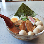 麺カフェ ひまわり - 冷たい醤油ラーメン