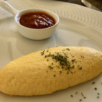 ザ･テラスクラブ アット ブセナ - 朝食の卵料理。これはオムレツです。