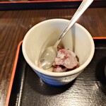 中国山地蕎麦工房 ふなつ - 2025年7月　デザート