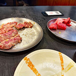 味ん味ん - 長女のオーダーの「ハラミ塩」も来ました