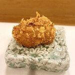 穴子料理と地酒 浅草 川井 - 毛蟹のコロッケ