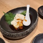 お出汁で食べる串かつと釜めしの専門店 ぎん庵 心斎橋 - 湯葉の刺身