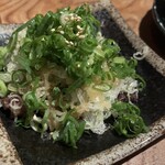 陽ノ鳥 - 炙りハツの葱塩タレまみれ