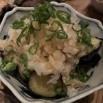 陽ノ鳥 - 揚げなすおろしポン酢的なやつ…(すいません名前忘れました…orz)