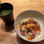 華林 - ちらし　雲丹、うなぎ、中トロと贅沢なネタがたっぷり