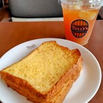 タリーズコーヒー - 料理写真:セパレートティー、フレンチトースト