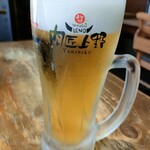 肉匠上野 - 生ビール