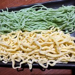  きのこ鍋＆きのこ料理専門店 何鮮菇 - 〆の麺