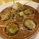 パステリア地中海 - ホタテの香草パン粉焼き　これは白ワインと合う！家でも作りたい