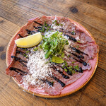 nouaison - 和牛肩三角炙りカルパッチョ