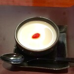 担担麺や 天秤 - 杏仁豆腐