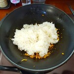 担担麺や 天秤 - 追い飯