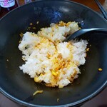 担担麺や 天秤 - 追い飯