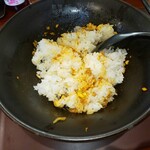 担担麺や 天秤 - 追い飯