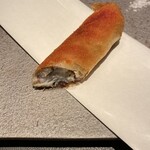 sincerita 拓 - 揚げたて。中にはカマス。