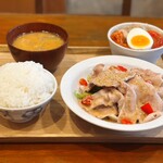 マトルル - 冷しゃぶ定食＋ミニ冷麺