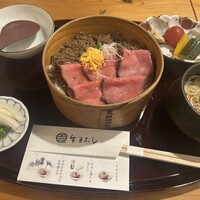 すき焼きと牛まぶし ももしき - 