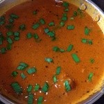 Indian Restaurant D SAGARMATHA - 20140930  サガルマータ ★ランチセット （マトンカレー辛口）（800円）★ 今日は、ちょっと シャバめ(・Д・)ノ