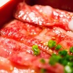 Kyouto Gyuu Yakiniku Sumireya - 一番手頃のカルビランチ お肉100g　1050円