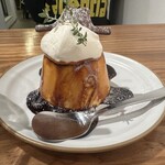 ハットコーヒー - 自家製プリン エスプレッソカラメルソース