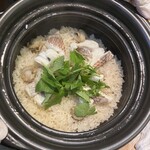 NOBU - ホタテと真鯛の土鍋ごはん