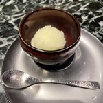 魚貝三昧 げん屋 - メロンシャーベット